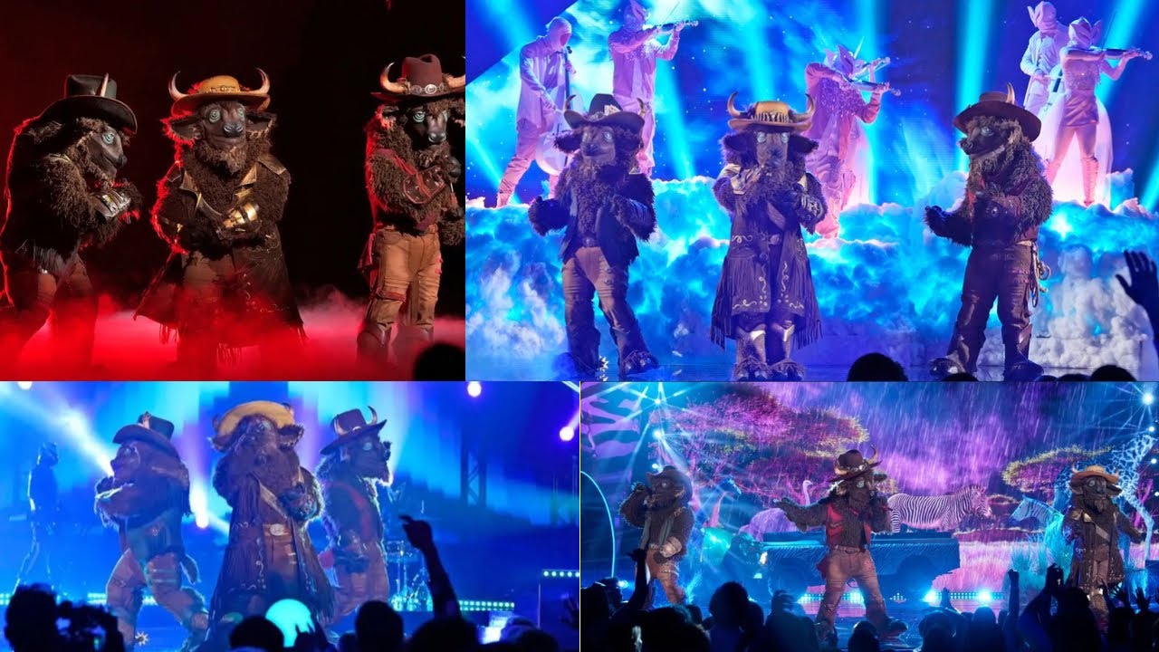 Buffaloes All Performances + Reveal | Masked Singer Season 12 (Winners) 🥇🏆