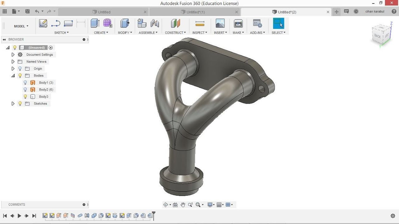 Fusion 360 Pipe Tutorial