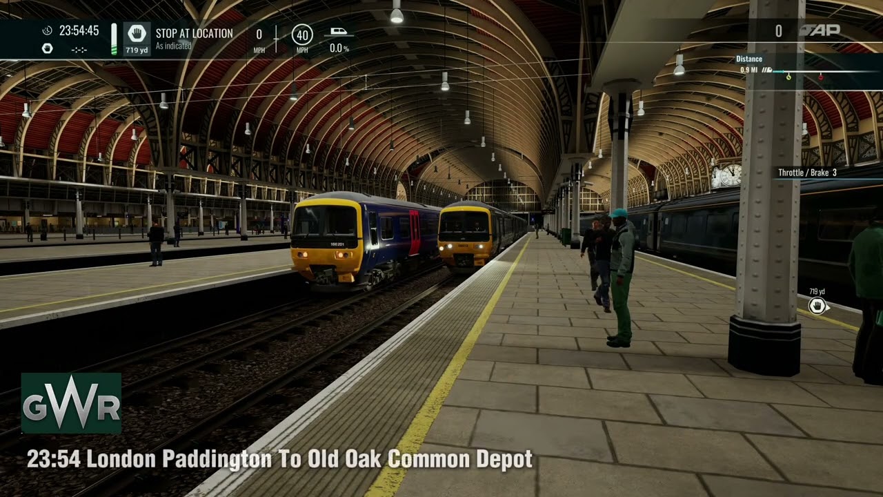 Late Night Spotting At Paddington (TSW6)
