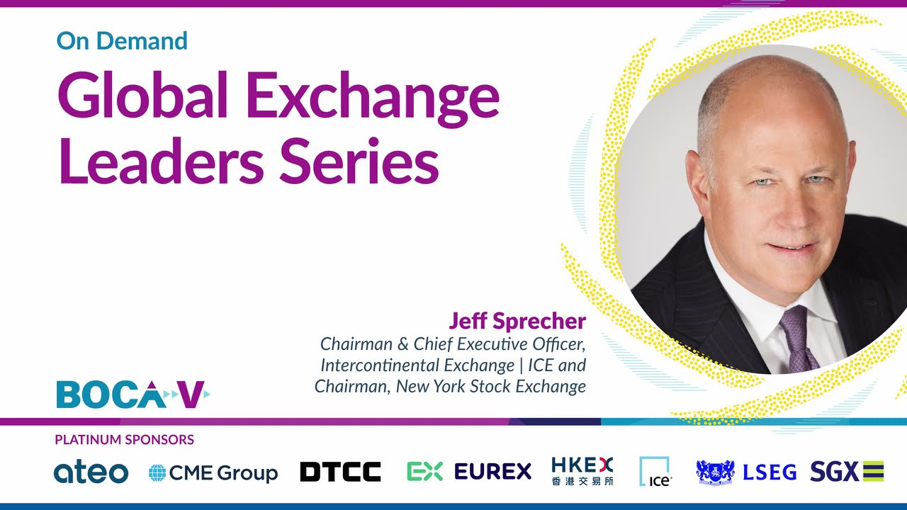 Global Exchange Leaders Series - Jeff Sprecher
