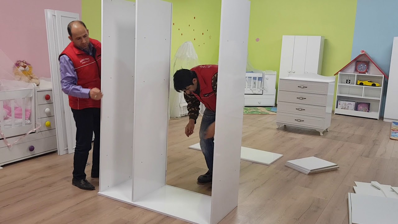 FEYZA ÜÇ KAPILI LÜKS DOLAP -1-