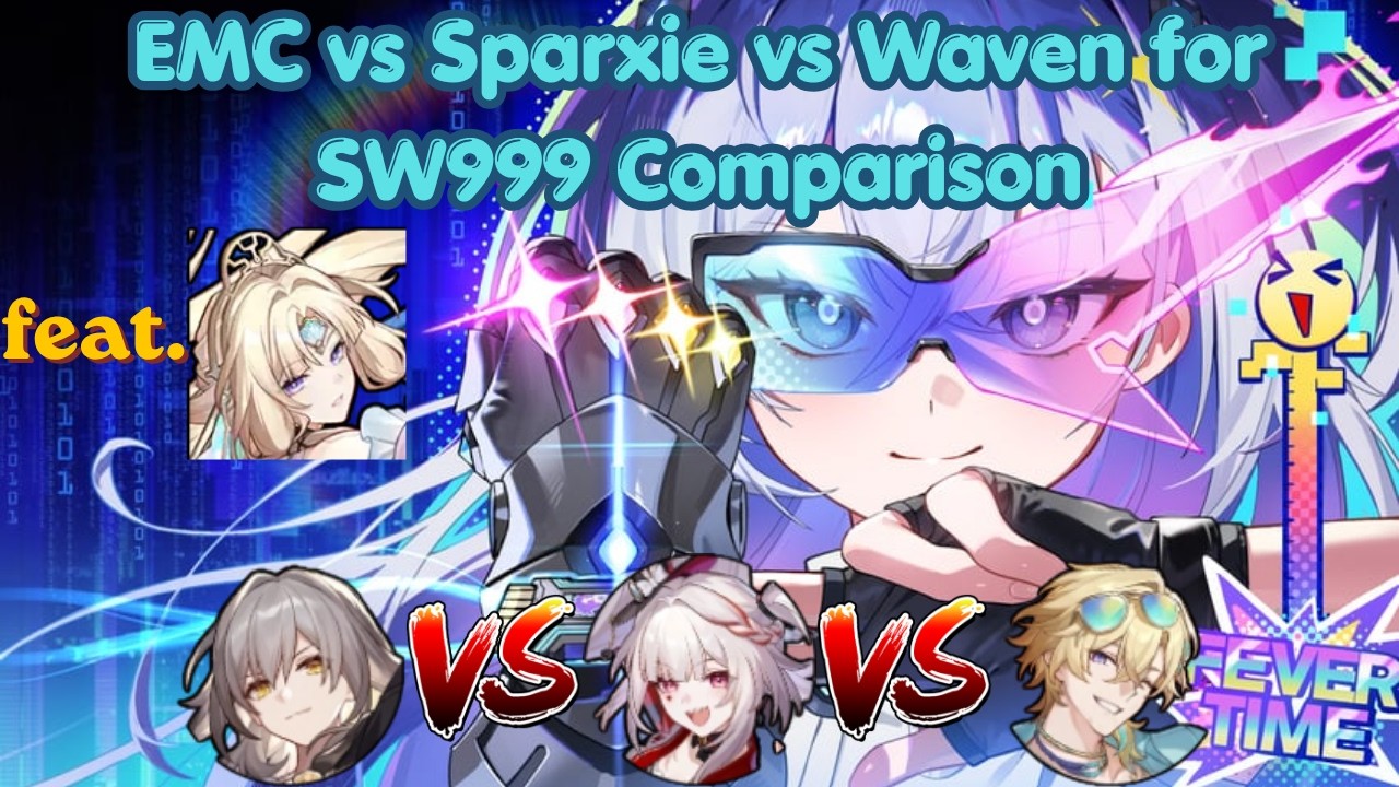 V1 | EMC vs Sparxie vs Waven for SW999 Comparison feat. Pearl | Cocolia Knight 1 AA 4.5