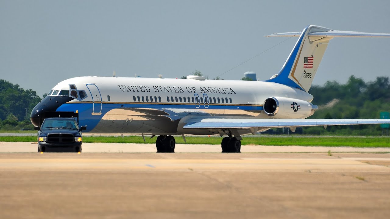 Former Air Force Two Tail No. 73-1682 Retirement Ceremony