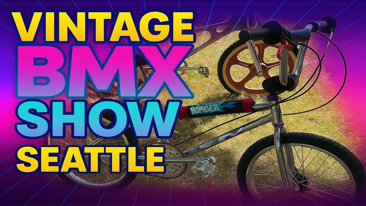 Seattle’s Vintage BMX Show – ’70s, ’80s & ’90s Race Legends at Seatac BMX