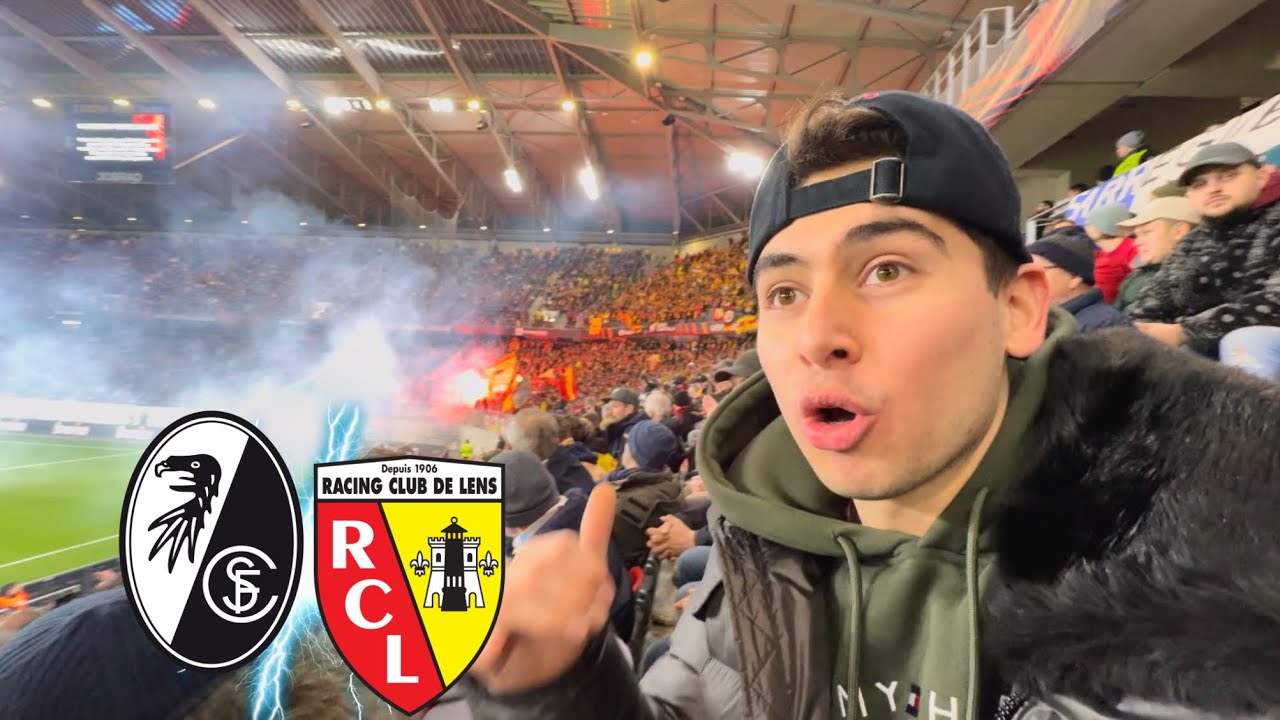 Was für ein COMEBACK🔥⚪️🔴 +Fanmarsch von RC Lens💥 | SC FREIBURG vs RC LENS | UEL Stadionvlog