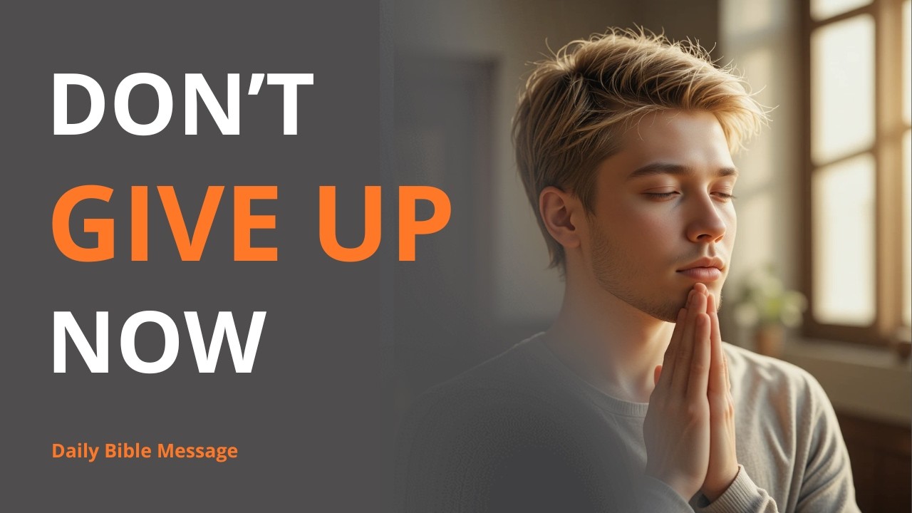 Your Next Prayer Could Change Everything | Daily Bible Message