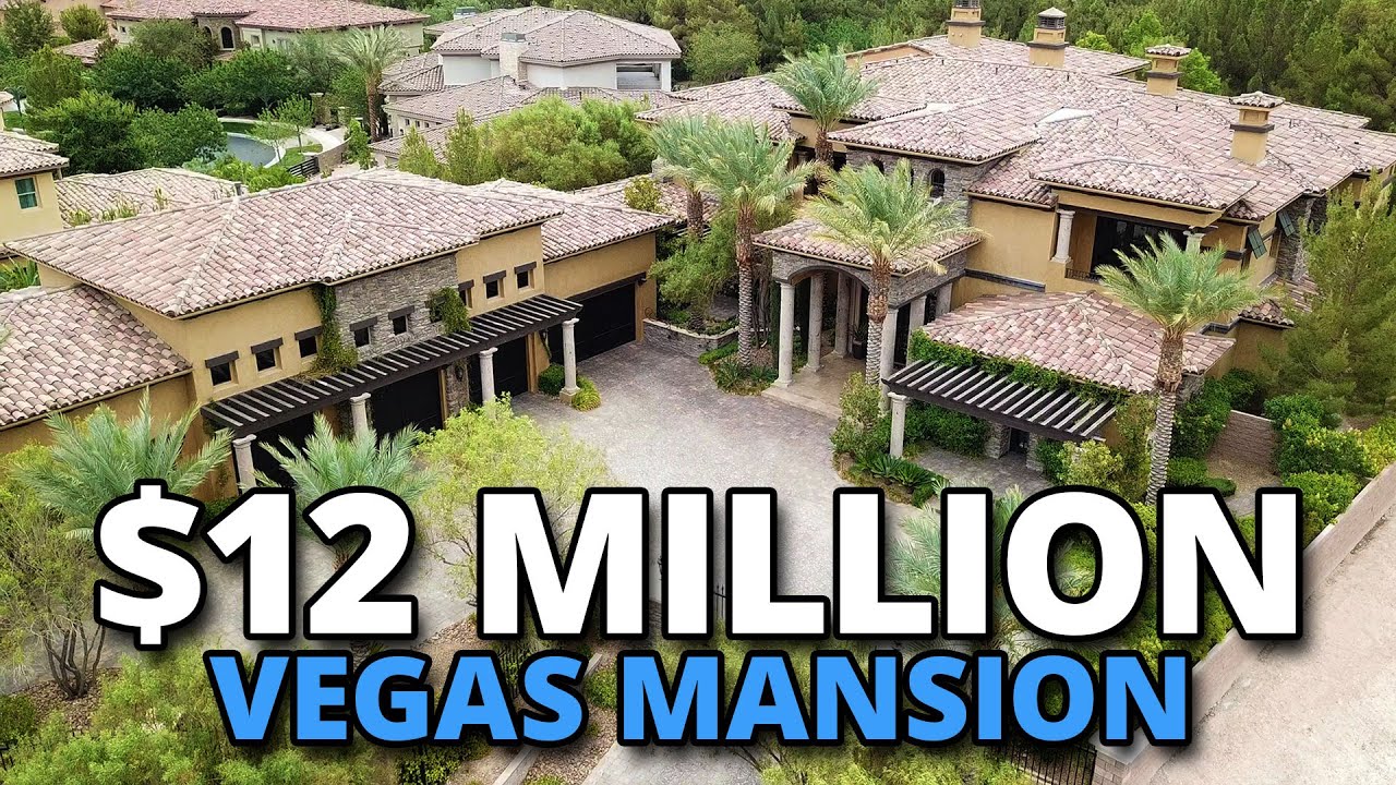 Let's Tour a $12 Million Vegas Mansion