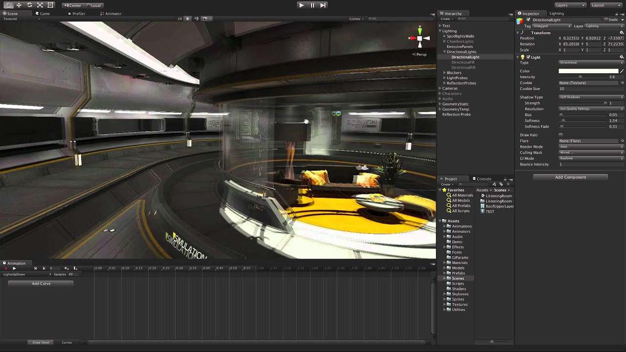 Unity 5 Graphics - Lighting Overview - Unity Official Tutorials [beta 10]