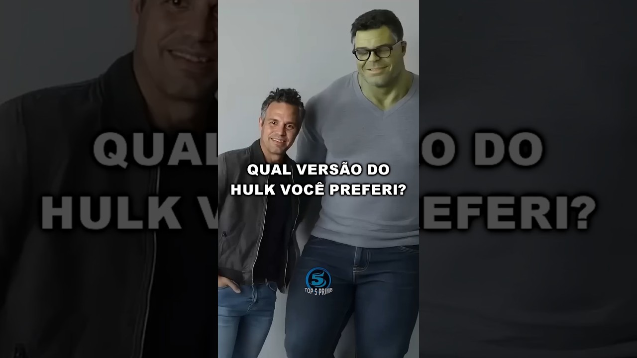 QUAL VERS&Atilde;O DO HULK VOC&Ecirc; PREFERI?