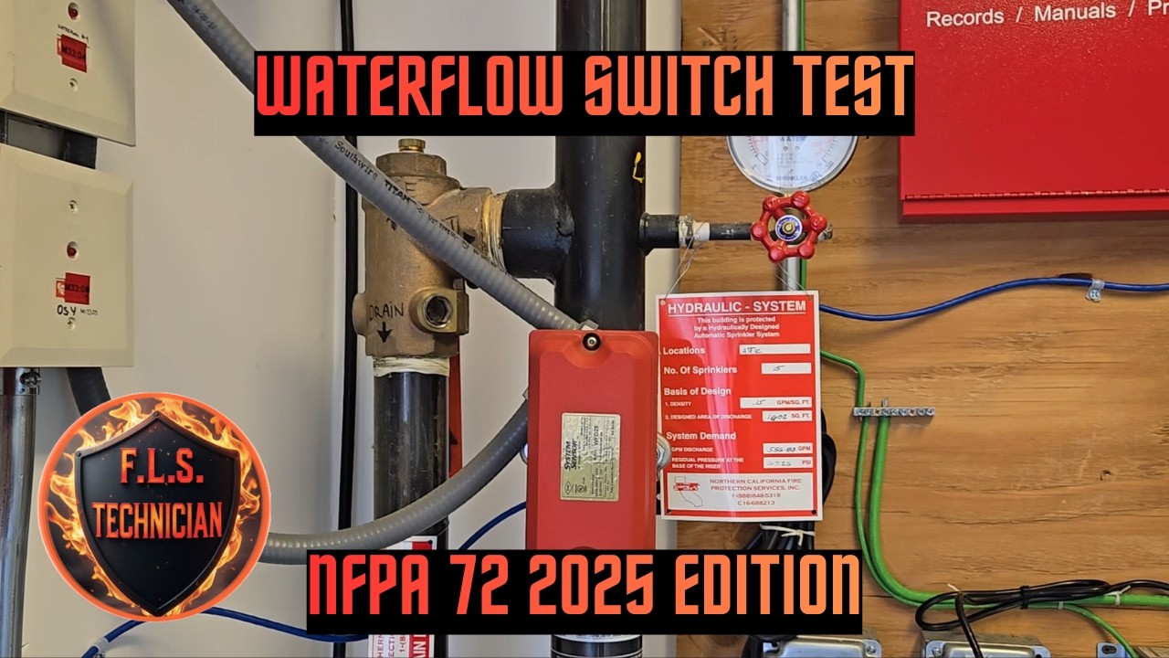 System Sensor WFD25 | How to test a Waterflow Switch