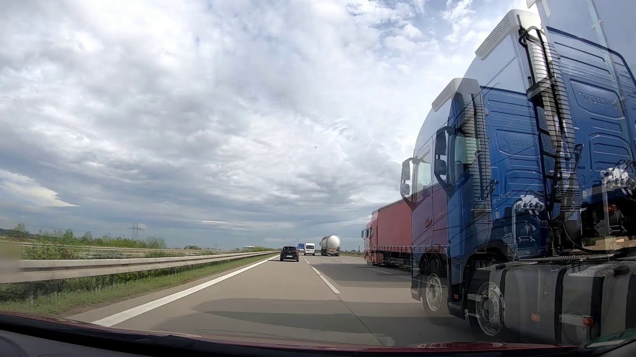 Time Lapse Autobahn Jena-Berlin