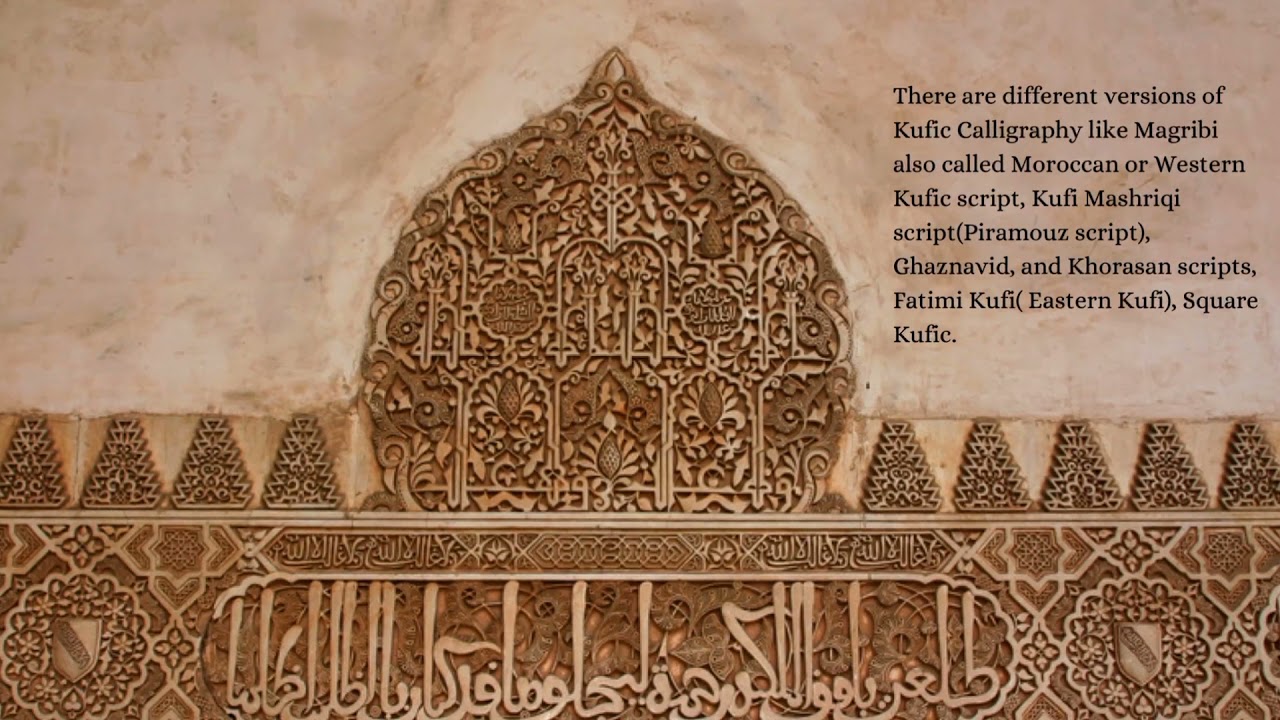 Kufic Arabic Calligraphy Script Explained in Detail