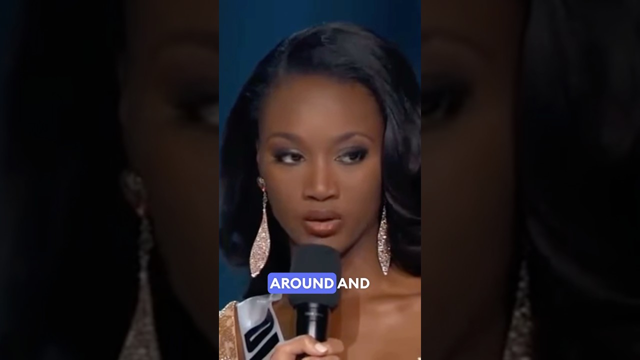 Best Winning Answer Ever! Deshauna Barber&rsquo;s winning answer at Miss USA 2016. #missusa2016 #missusa
