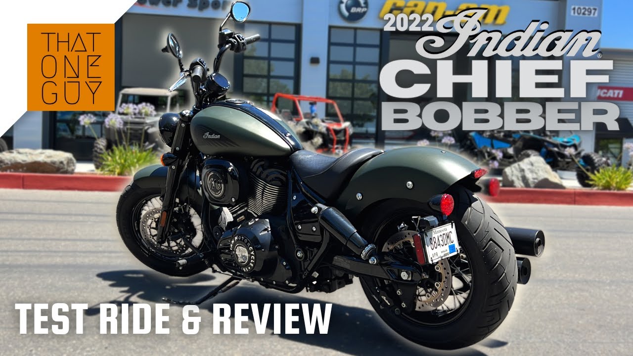 Тест-драйв и обзор Indian Chief Bobber Dark Horse 2022 года | Демонстрация в Elk Grove Powersports