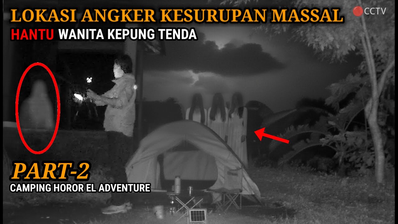 HORROR‼️MENGGIGIL DIKEPUNG BELASAN HANTU WANITA || PART 2 TEROR KUNTILANAK 