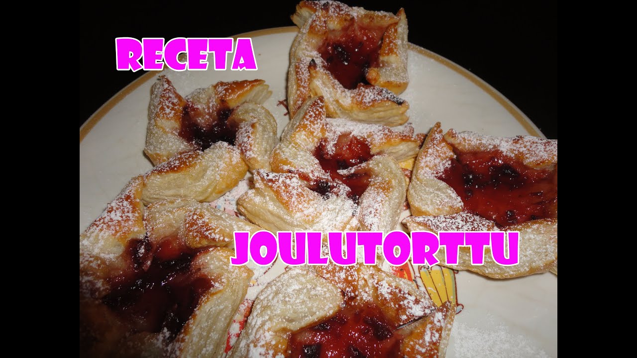 Cómo preparar Joulutorttu o tarta navideña | Receta finlandesa | Luli en Finlandia