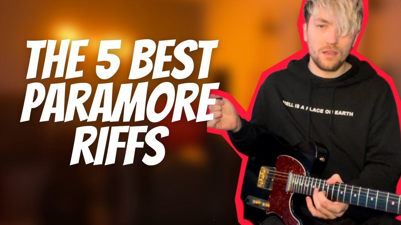 5 PARAMORE Riffs EVERY Guitarist Should Know | With Tabs