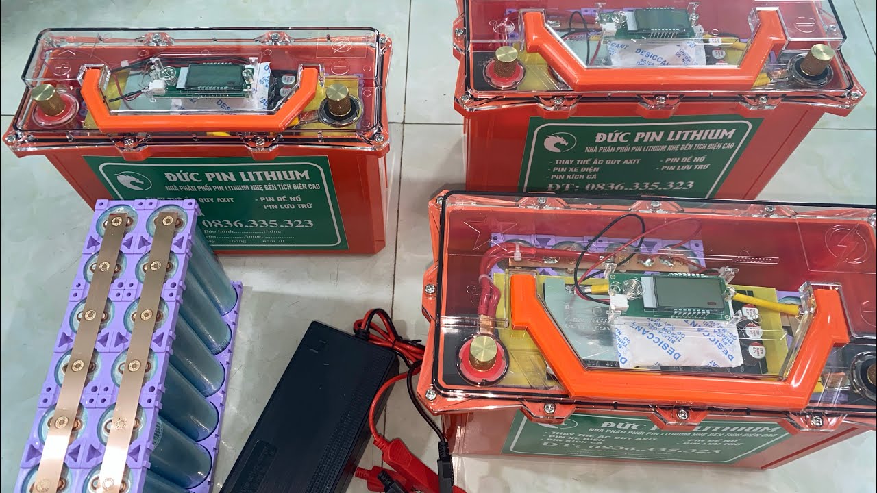 Thanh lý pin 12v45ah 1tr1 12v60ah 1tr5 kèm sạc 10Ah bh pin 2 tháng đạt 85-90%