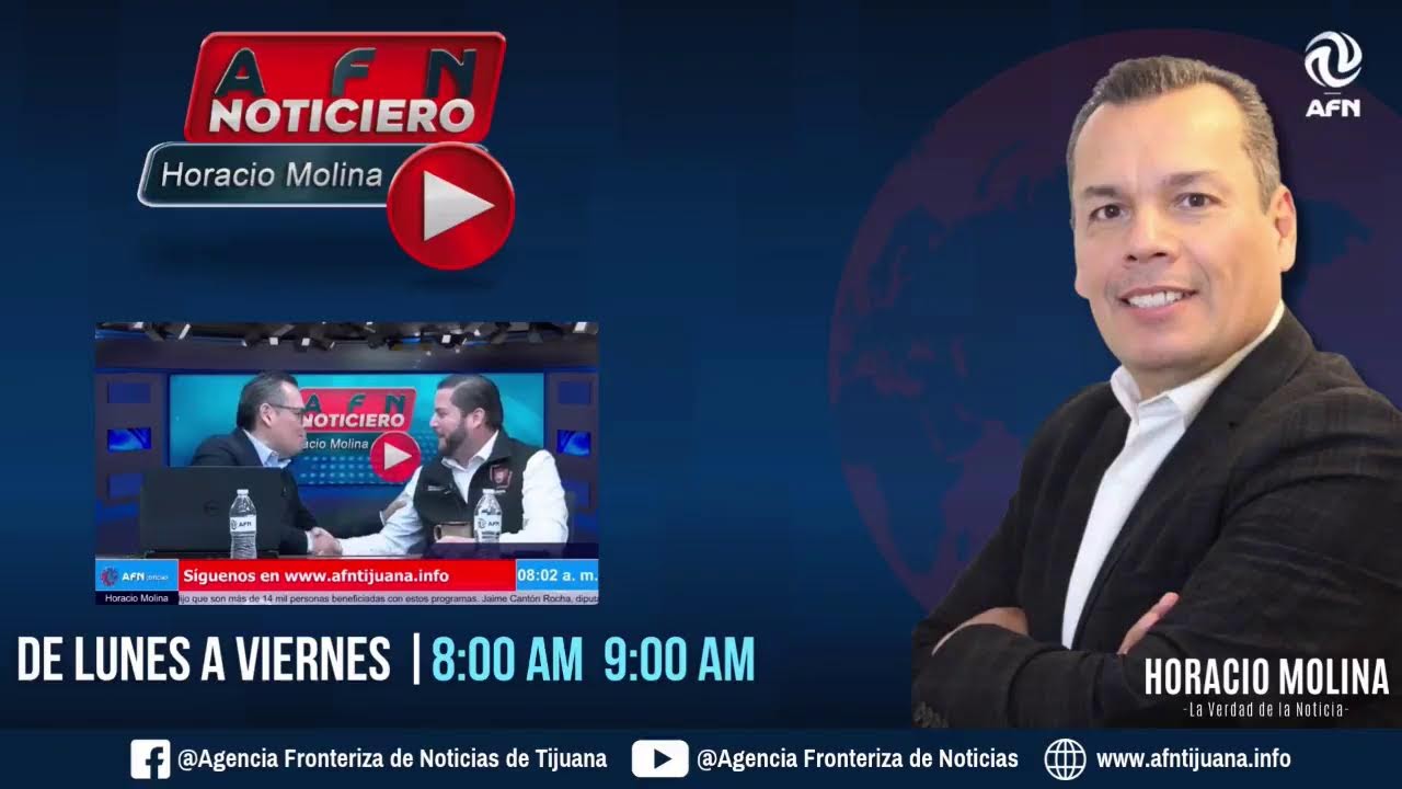 AFN Noticiero Con Horacio Molina "Un Espacio Para Gente Pensante" - 13 de Enero 2026