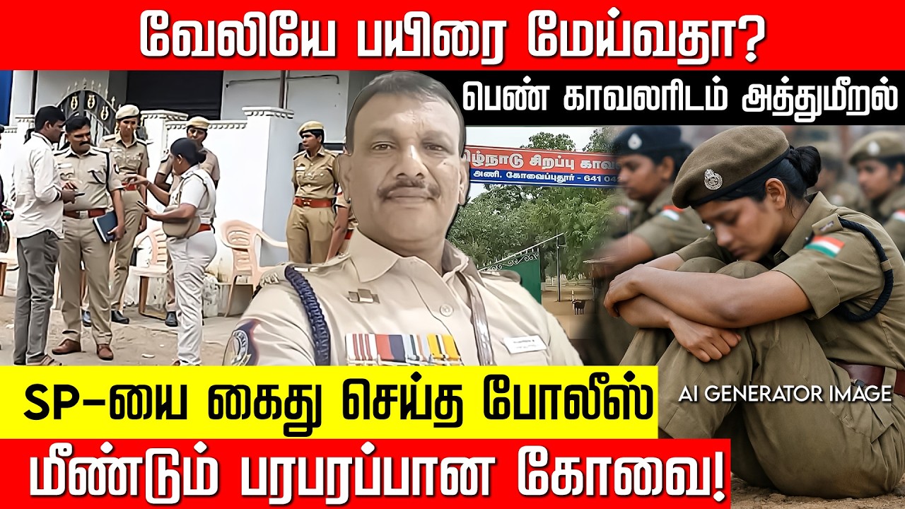 பெண் போலீஸ் அனுபவித்த நரக வேதனை... அத்துமீறிய எஸ்.பி. அதிரடி கைது! Kovai | Woman Police | Nakkheeran
