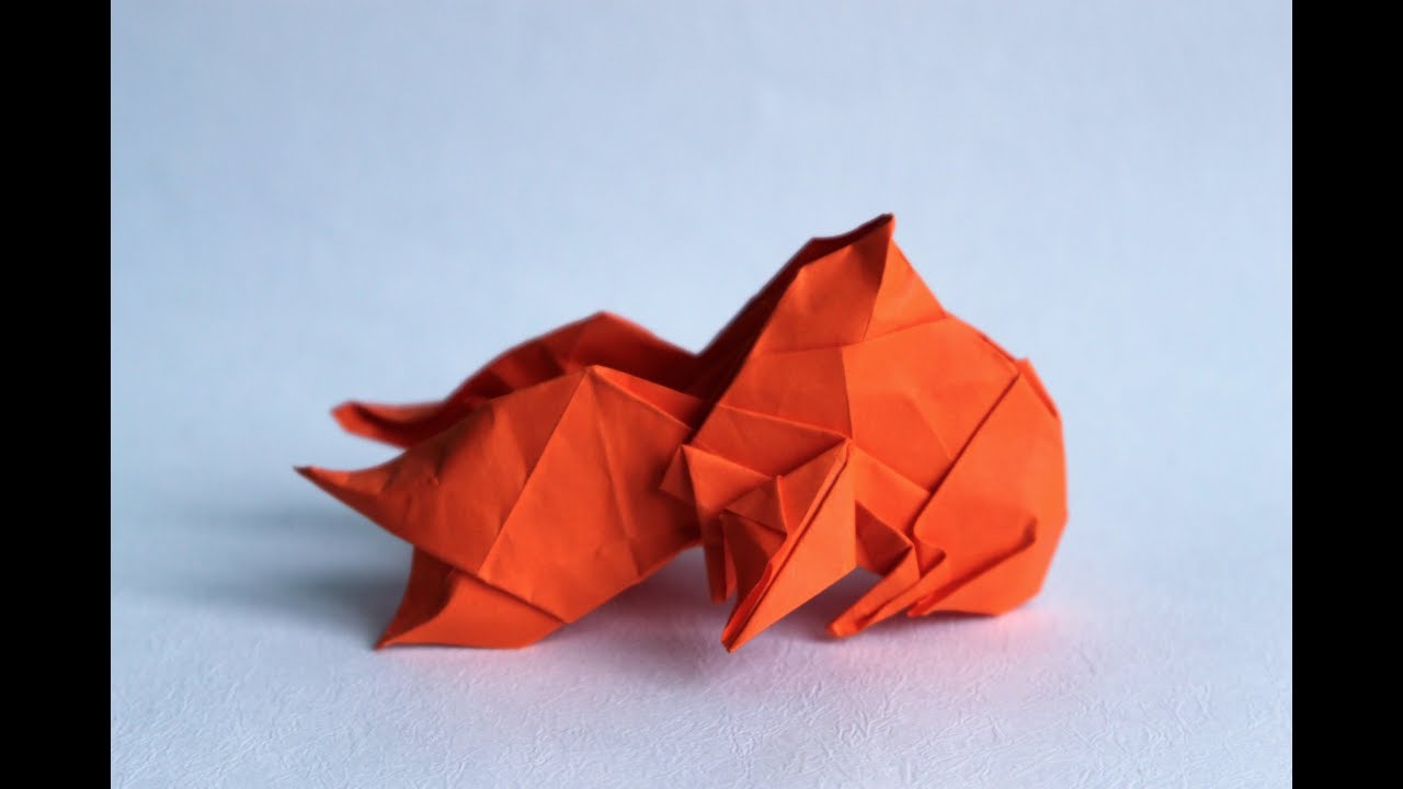 Origami fantail goldfish by Ares Alanya