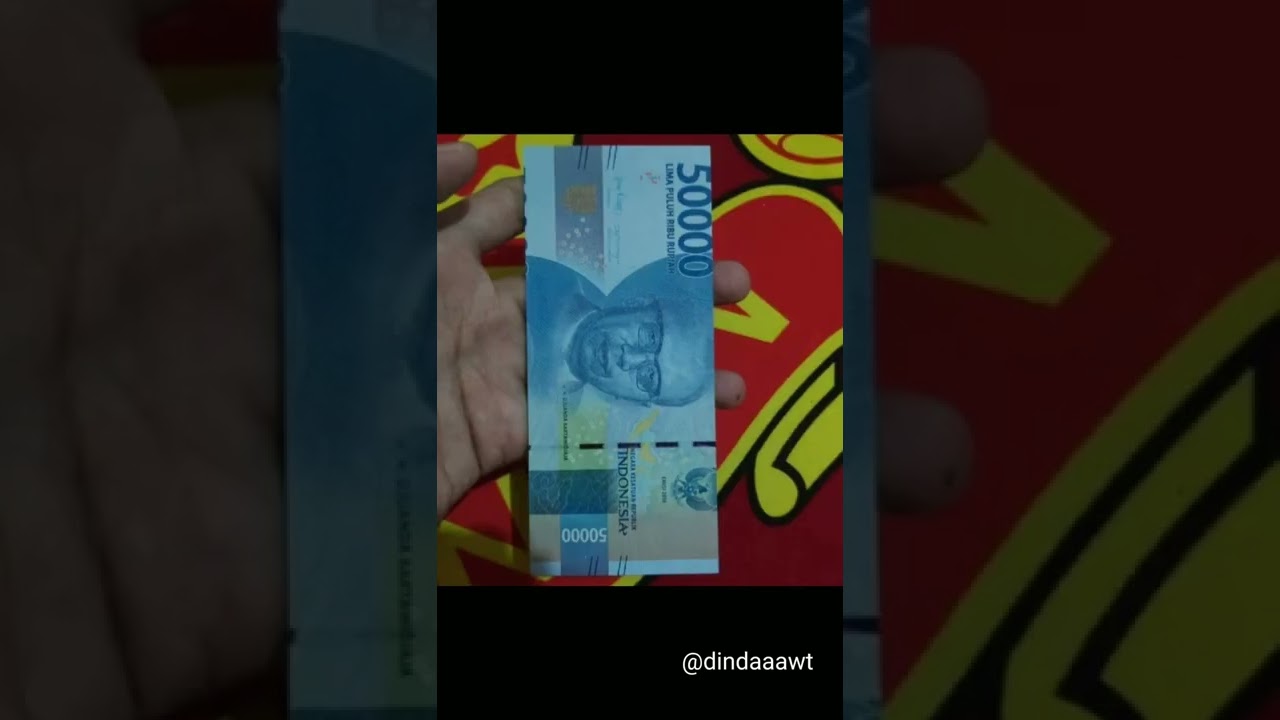 Potret uang salah cetak. unik tapi bikin bertanya-tanya