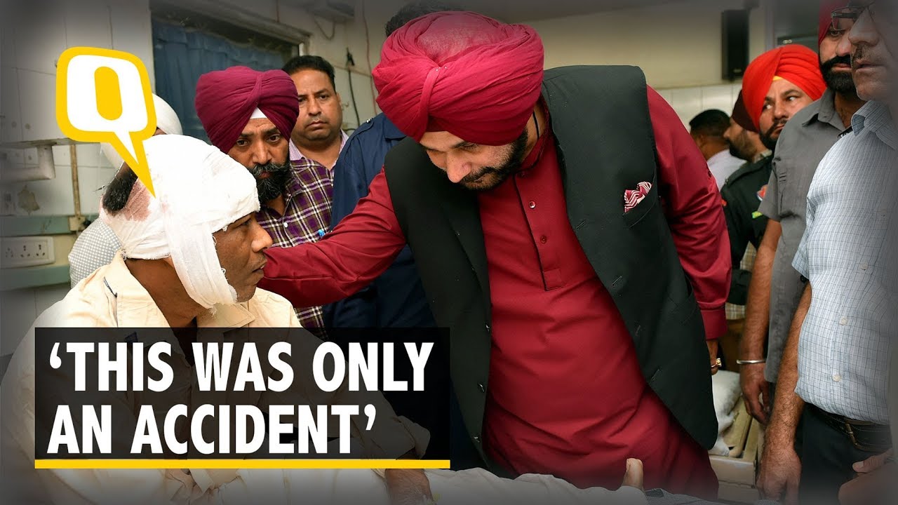 'This is an accident, no point pointing fingers,' Navjot Singh Sidhu