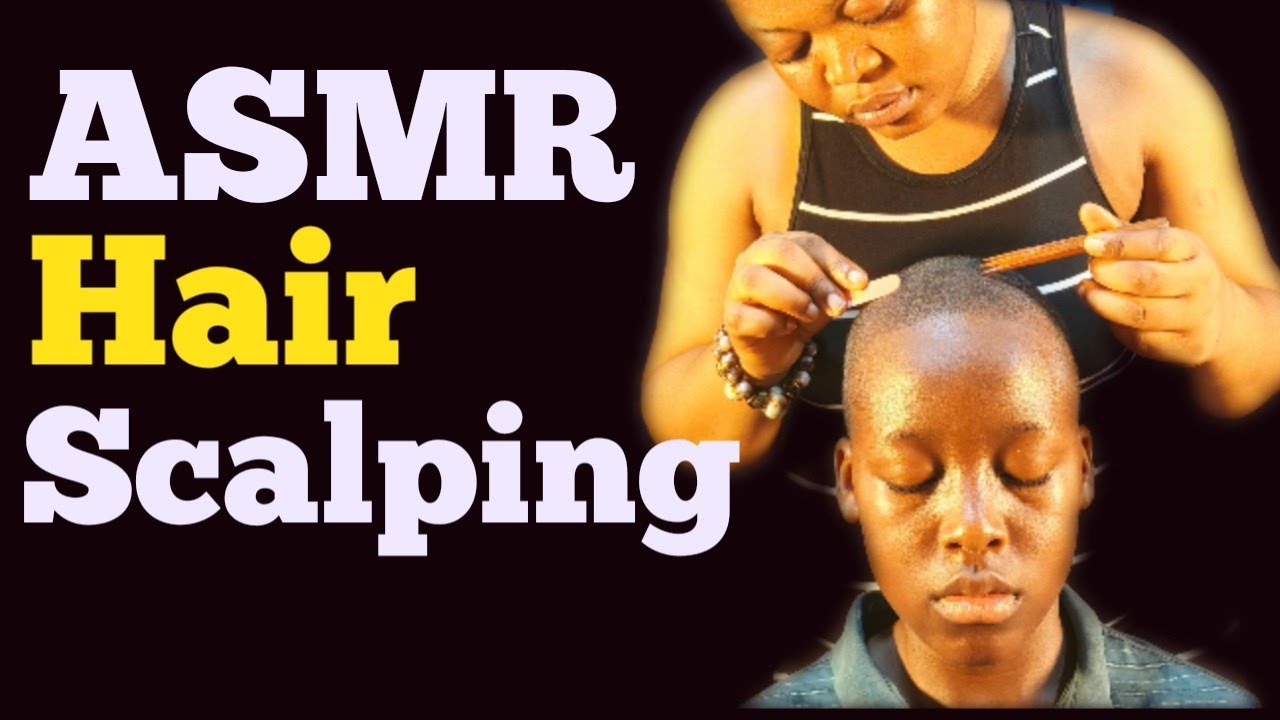 ASMR ✨Head Massage, Scalp Treatment, Hair Relaxation, for your peaceful sleep😴