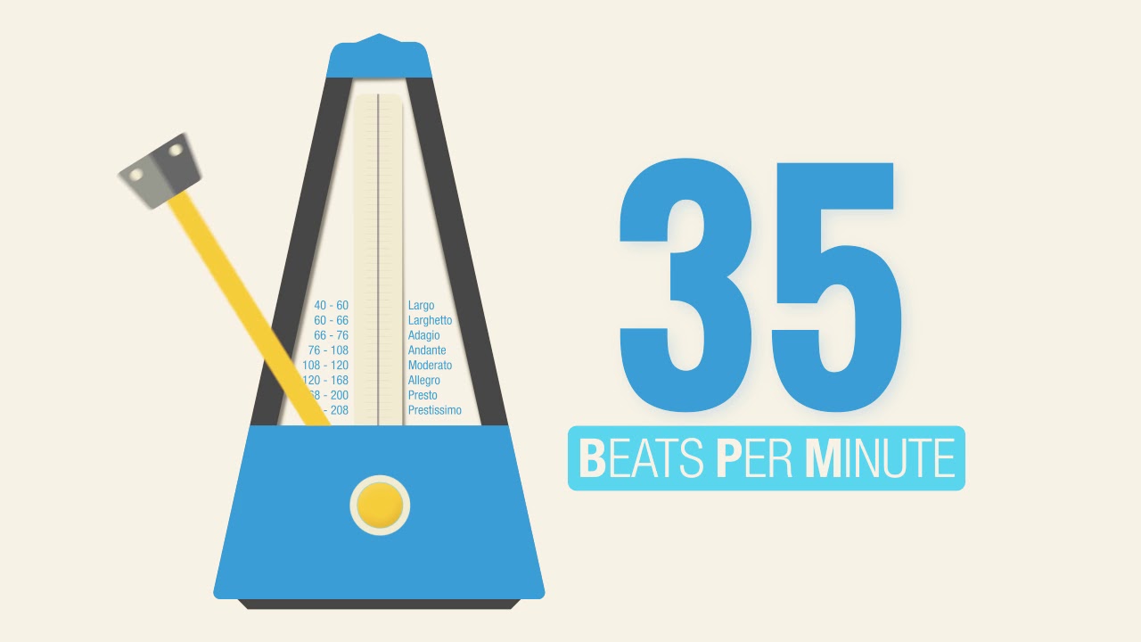 35 BPM Metronome | The BLuetiFuLL MeTRoNoME
