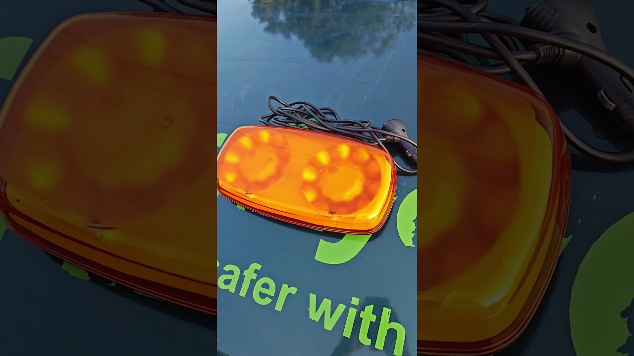 Rotating Strobe Light Bar, LED Flashing Light bar for Emergency Vehicles.