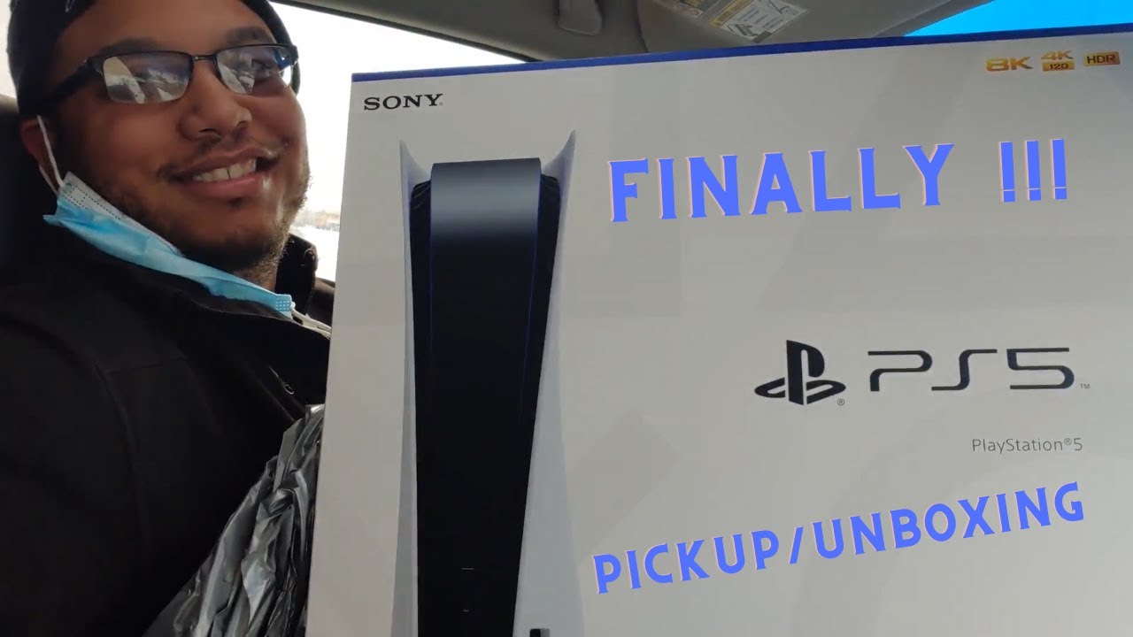 PS5 Pickup / Unboxing | FINALLY | The Purchase Journey | PlayStation 5