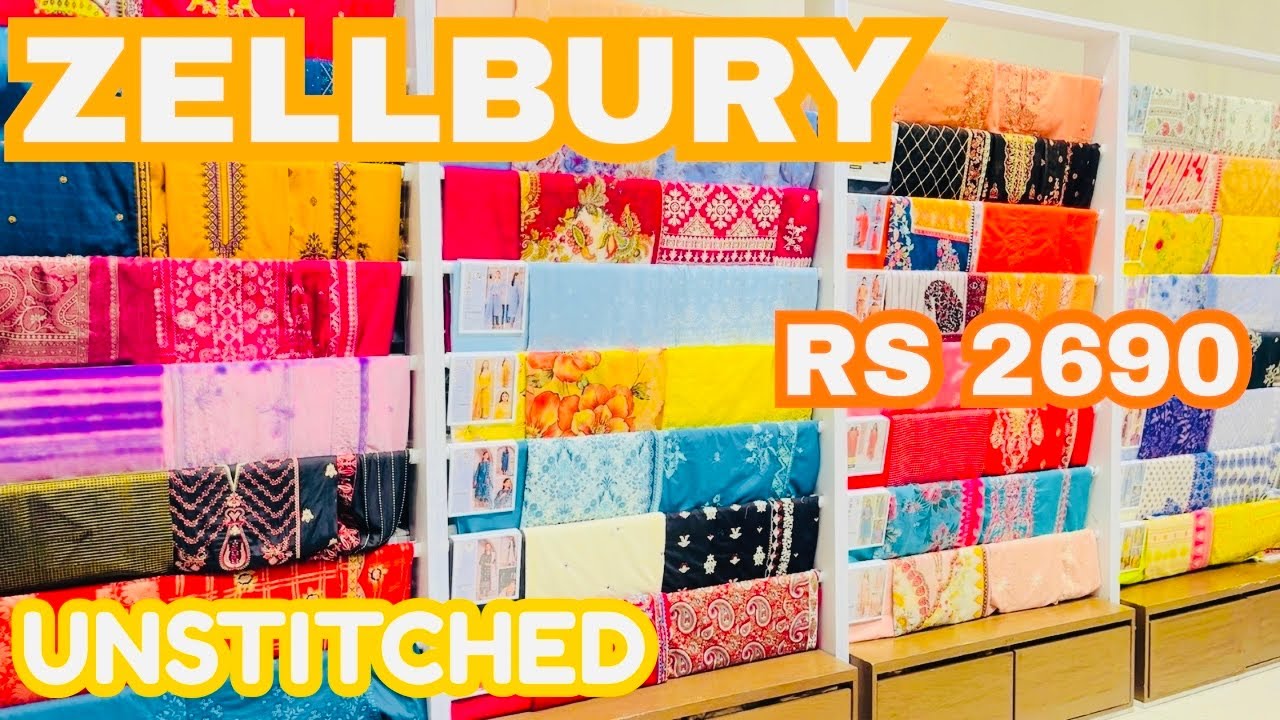 Zellbury's BIGGEST Unstitched Clothes Variety EVER || ZELLBURRY'S Latest Fashion Trends Revealed