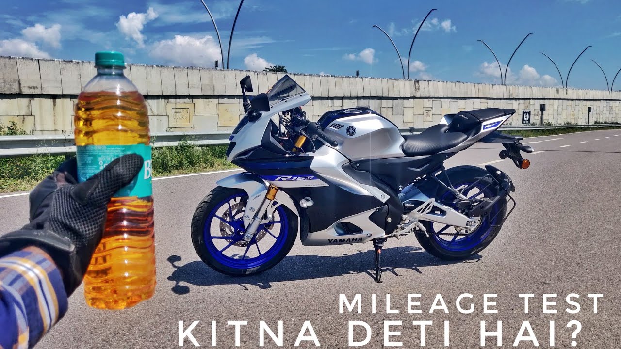 Yamaha R15M Mileage Test | Kitna Deti Hai??