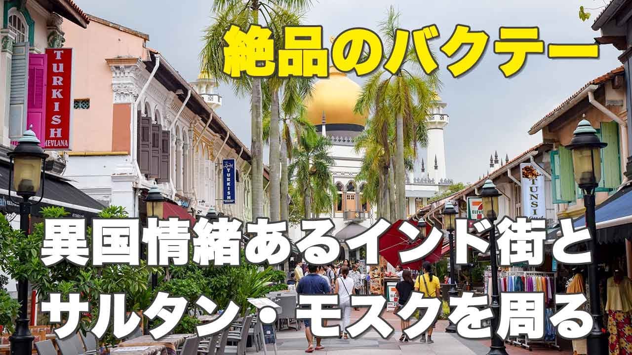 リトル・インディアからサルタン・モスクへ 〜 ソンファ・バクテーでランチ - シンガポール旅行・観光