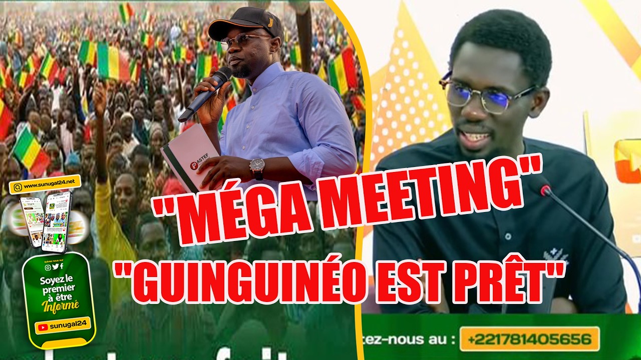 GUINGUINÉO EN ÉBULLITION : L'accueil historique réservé à Ousmane Sonko !