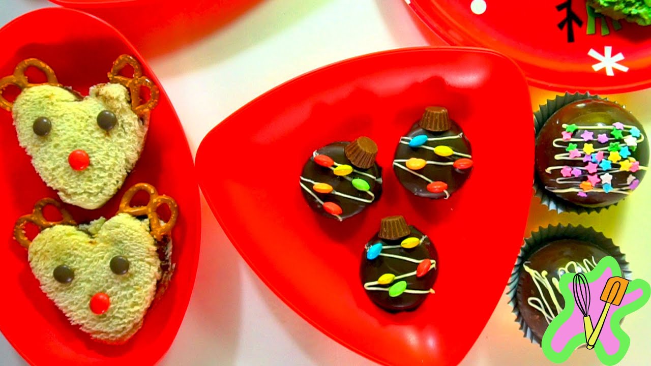 Dulces ideas navideñas SIN Horno (muy fáciles) - Aprendiendo a cocinar