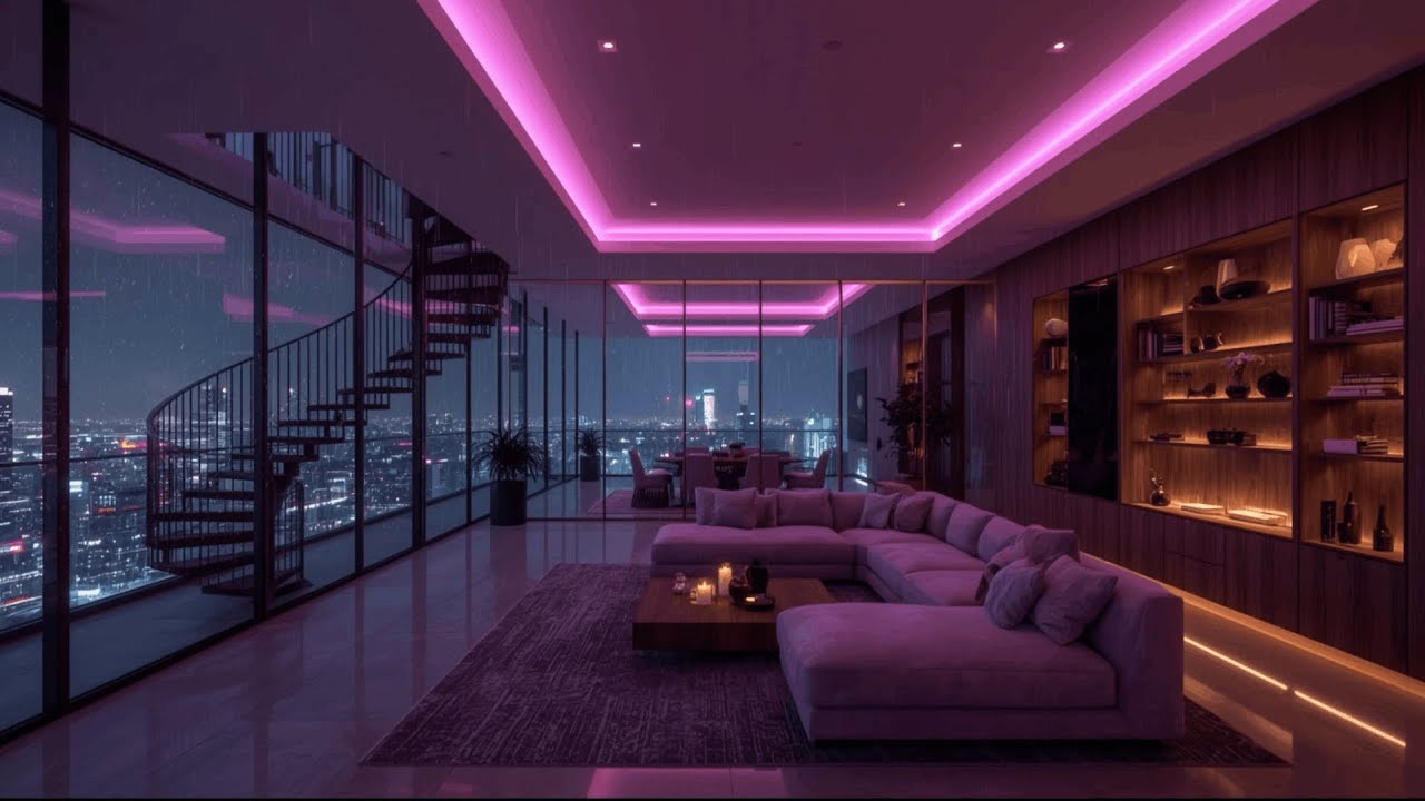 Lofi Night Rain ☕️ Chill Music Lofi Rain Chillhop Beats for Study, Work ☔️ Lofi Rain Playlist