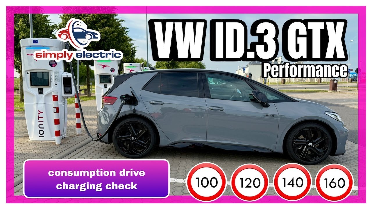 VW ID3 GTX really efficient & still not fast charging ⁉️