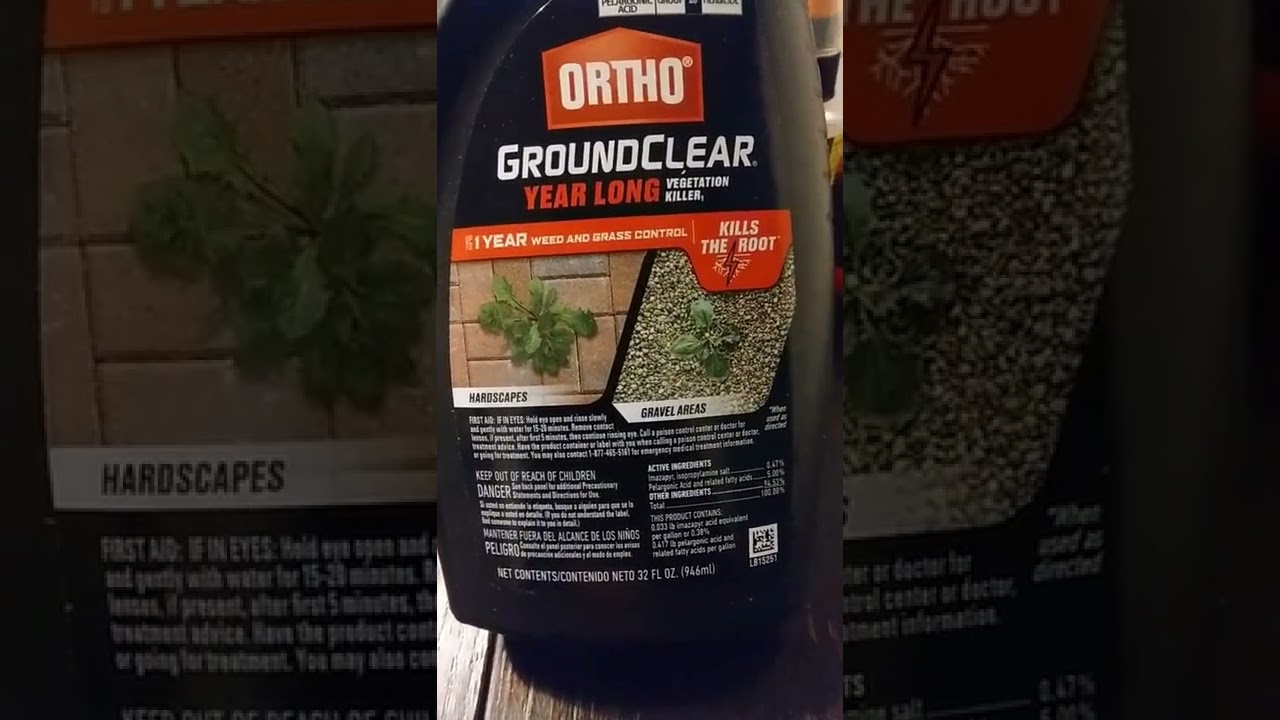 Орто-гербицид убивает сорняки до года, есть ли от него толк?