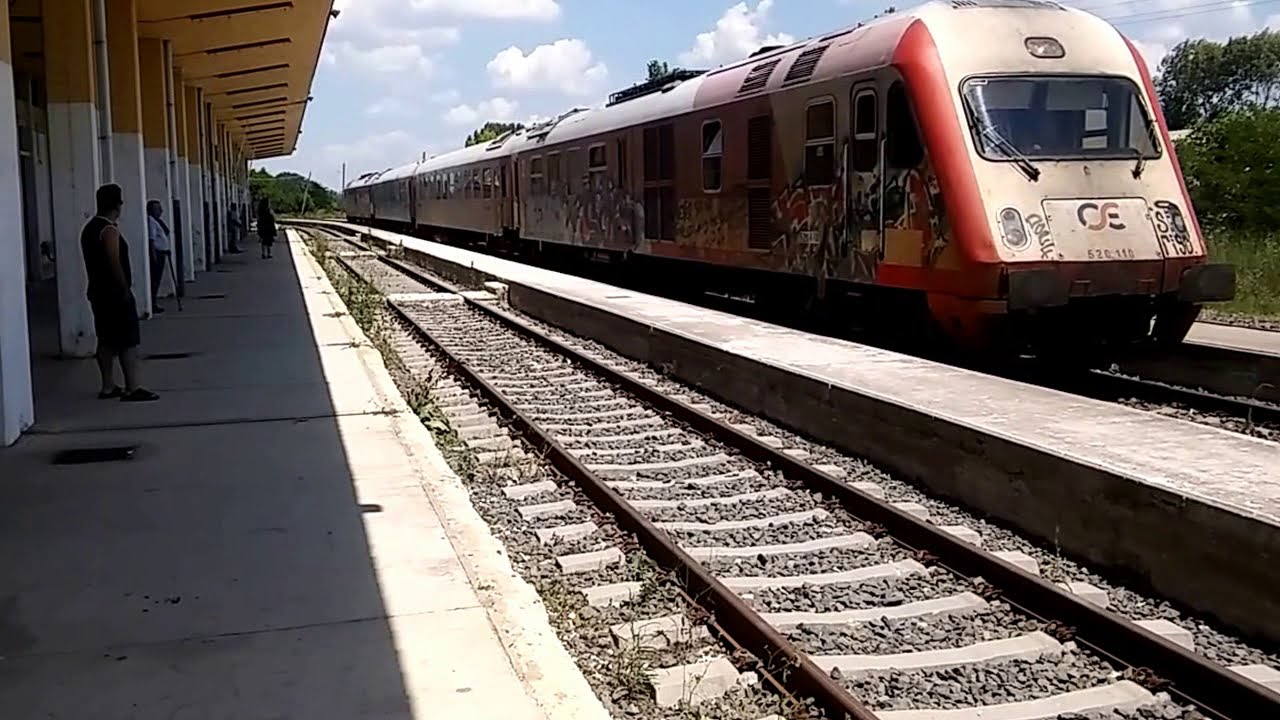ΟSE AEG Train 1683 Νέα Ορεστιάδα Έβρου 15.7.2018
