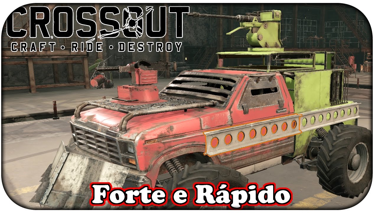 Crossout - Deixando o carro mais rápido (Português PT BR)