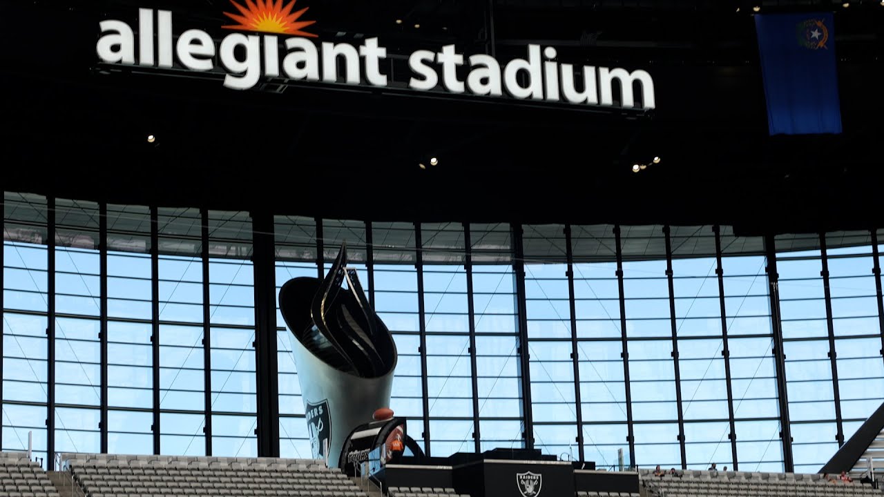 Tour of Allegiant Stadium, home of the Las Vegas Raiders