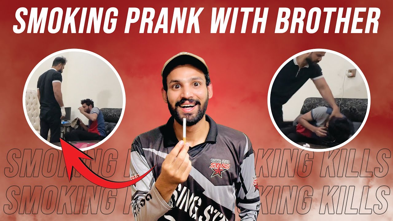 Smoking Prank with Elder Brother | Gone Super Wrong | Shehroz Asif