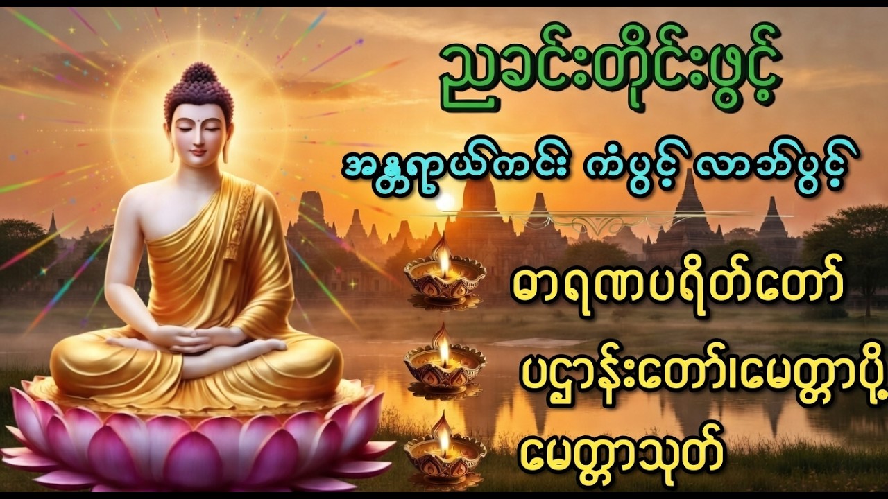 ဓာရဏပရိတ်တော် #ပဌာန်းတော် #မေတ္တာပို့ #မေတ္တာသုတ် #တရားတော်များ #buddha #dhamma #tayar #live #views