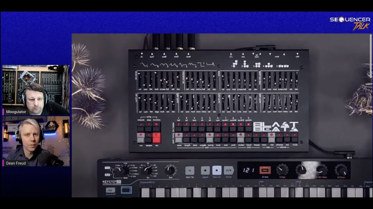 SequencerTalk 114 Syntheseschau in Oberammergau.Groovebox:Twisted Electrons Blastbeats,LoFi,verklagt