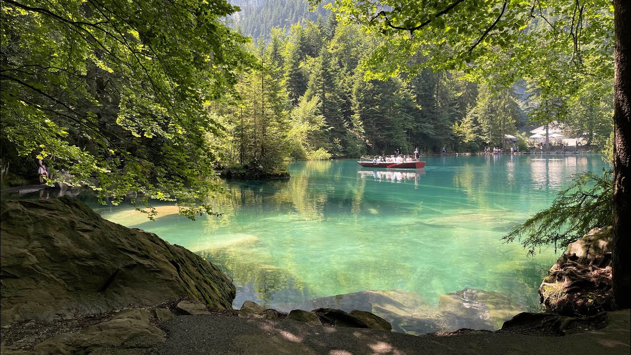 ОЗЕРО BLAUSEE 🇨🇭РЕАЛЬНЫЙ ЦВЕТ ВОДЫ |ИЮНЬ 2024г
