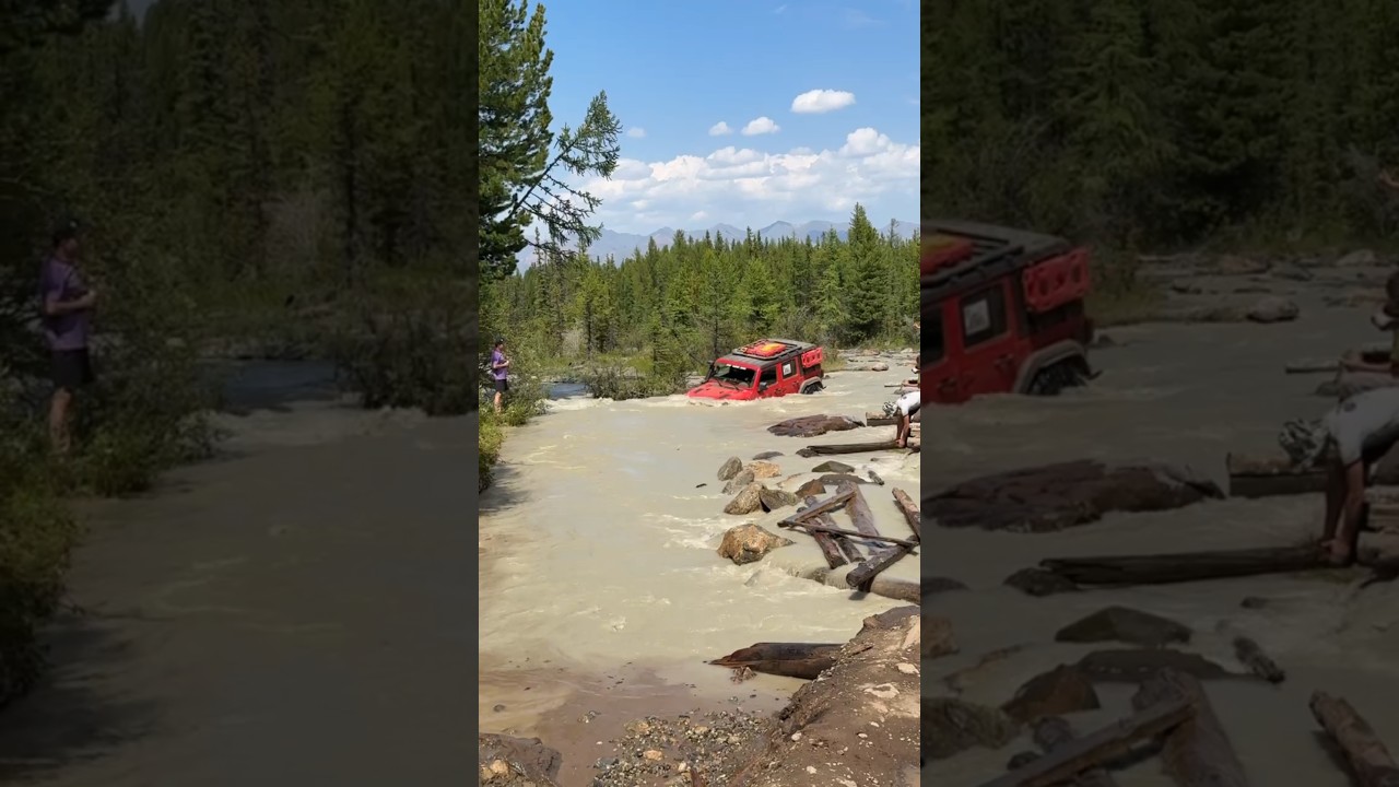 брод Актру Jeep Wrangler Fest 2025 #offroad #jeeplove #jeeplife #adventure