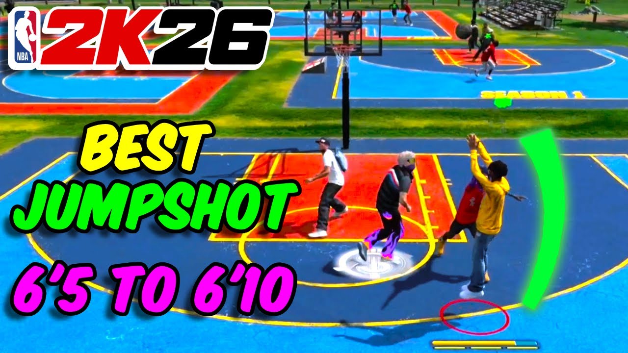 The Best Jumpshot for 6'5 to 6'10 in Nba2k26...