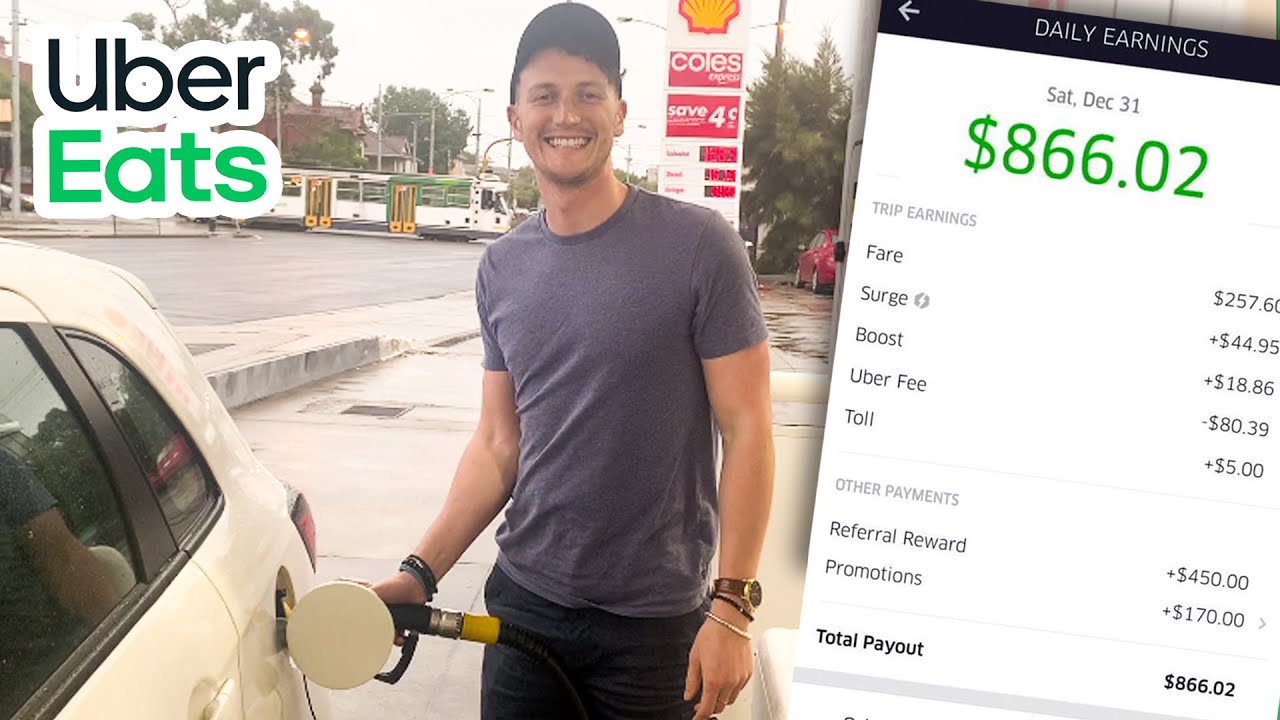 Becoming An Uber EATS Driver For 24-Hours (CHALLENGE)