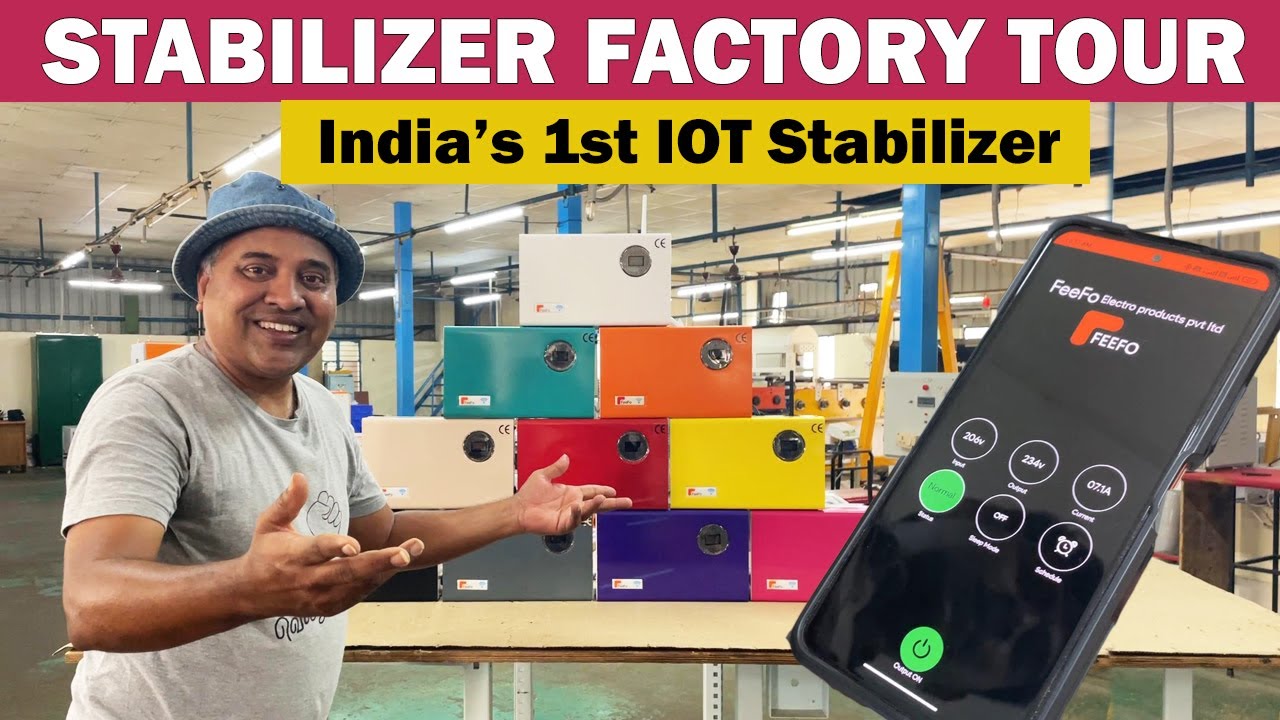 🔥IOT Stabilizer🔥Factory Tour🔥|| Sakalakala Tv || Arunai Sundar ||